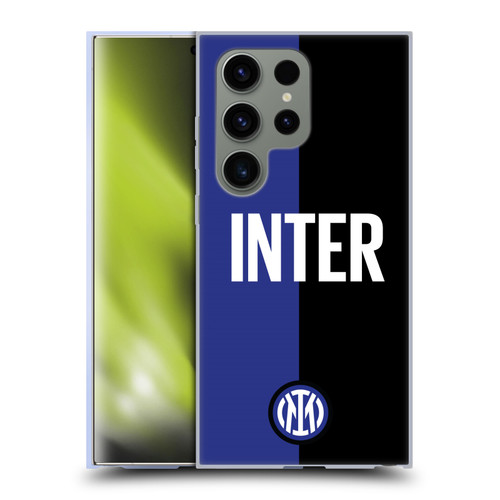 Fc Internazionale Milano Badge Inter Milano Logo Soft Gel Case for Samsung Galaxy S24 Ultra 5G