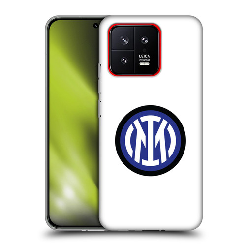 Fc Internazionale Milano Badge Logo On White Soft Gel Case for Xiaomi 13 5G