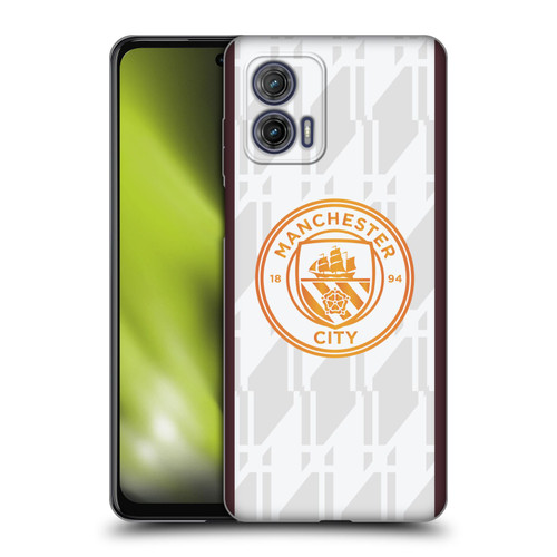 Manchester City Man City FC 2023/24 Badge Kit Away Soft Gel Case for Motorola Moto G73 5G