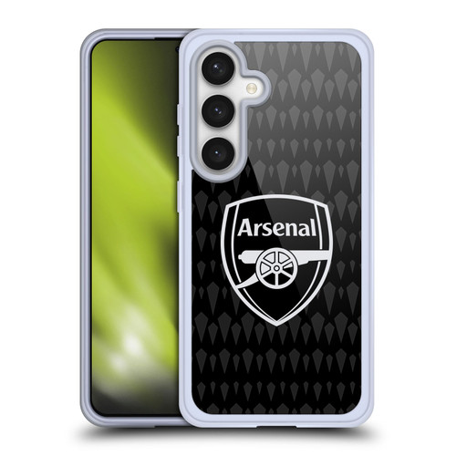 Arsenal FC 2023/24 Crest Kit Home Goalkeeper Soft Gel Case for Samsung Galaxy S24 5G