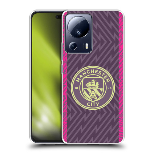 Manchester City Man City FC 2023/24 Badge Kit Home Goalkeeper Soft Gel Case for Xiaomi 13 Lite 5G