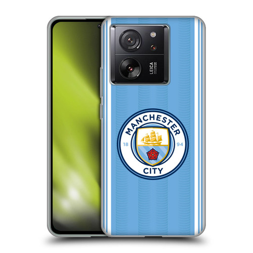 Manchester City Man City FC 2023/24 Badge Kit Home Soft Gel Case for Xiaomi 13T 5G / 13T Pro 5G