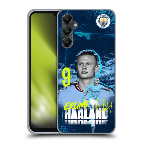 Manchester City Man City FC 2022/23 First Team Erling Haaland Soft Gel Case for Samsung Galaxy A05s