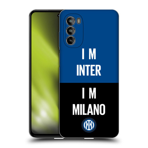 Fc Internazionale Milano Logo Inter Milano Soft Gel Case for Motorola Moto G82 5G