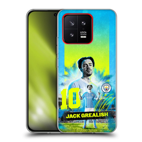 Manchester City Man City FC 2023/24 First Team Jack Grealish Soft Gel Case for Xiaomi 13 5G