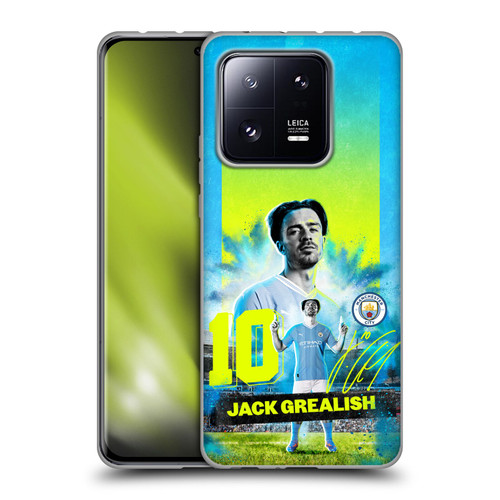 Manchester City Man City FC 2023/24 First Team Jack Grealish Soft Gel Case for Xiaomi 13 Pro 5G