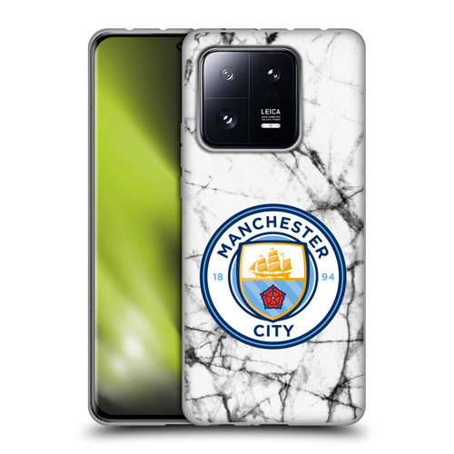 Manchester City Man City FC Marble Badge Full Colour Soft Gel Case for Xiaomi 13 Pro 5G