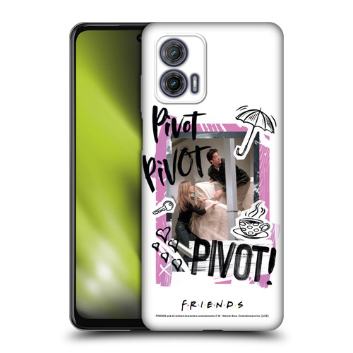 Friends TV Show Doodle Art Pivot Soft Gel Case for Motorola Moto G73 5G