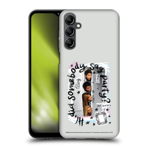 Friends TV Show Doodle Art Somebody Say Party Soft Gel Case for Samsung Galaxy M14 5G