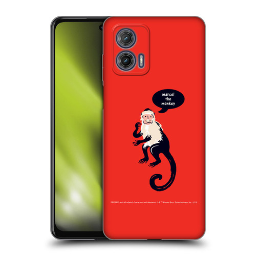 Friends TV Show Iconic Marcel The Monkey Soft Gel Case for Motorola Moto G73 5G