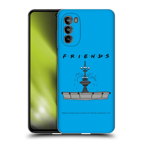 Friends TV Show Iconic Fountain Soft Gel Case for Motorola Moto G82 5G