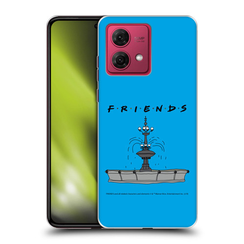 Friends TV Show Iconic Fountain Soft Gel Case for Motorola Moto G84 5G