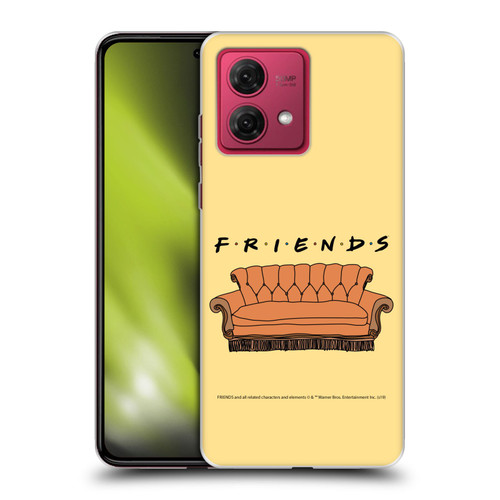 Friends TV Show Iconic Couch Soft Gel Case for Motorola Moto G84 5G