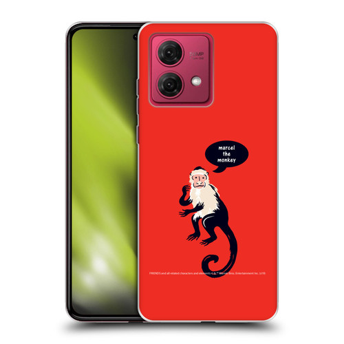 Friends TV Show Iconic Marcel The Monkey Soft Gel Case for Motorola Moto G84 5G