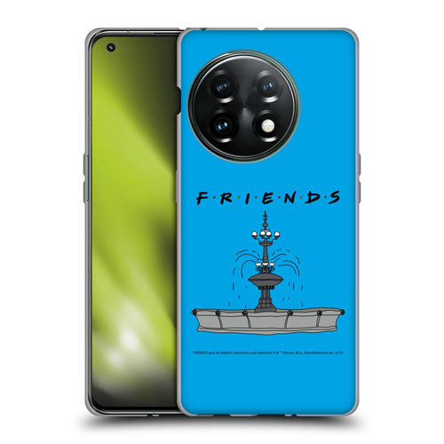 Friends TV Show Iconic Fountain Soft Gel Case for OnePlus 11 5G