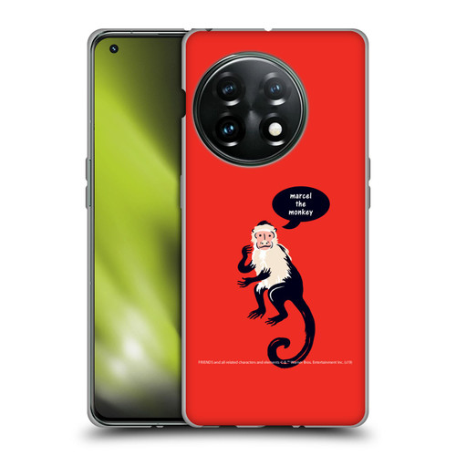 Friends TV Show Iconic Marcel The Monkey Soft Gel Case for OnePlus 11 5G
