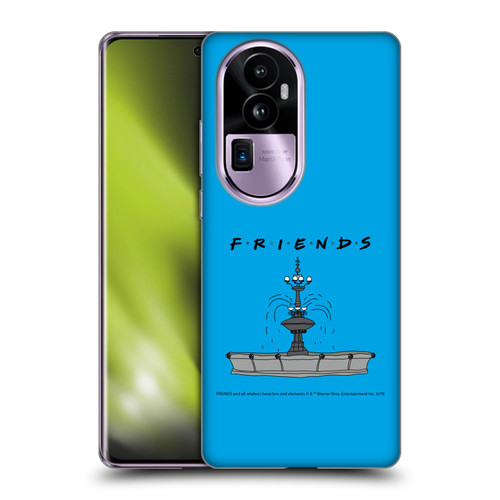 Friends TV Show Iconic Fountain Soft Gel Case for OPPO Reno10 Pro+