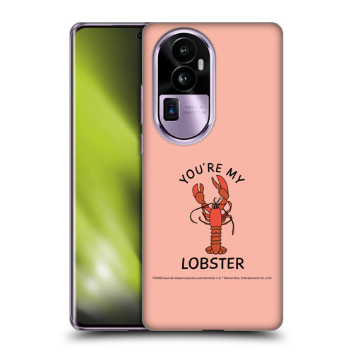Friends TV Show Iconic Lobster Soft Gel Case for OPPO Reno10 Pro+