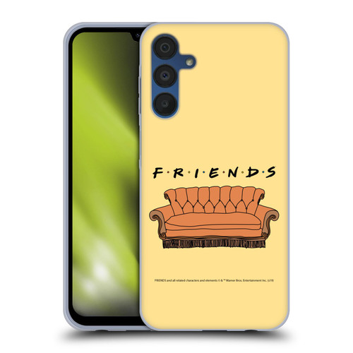 Friends TV Show Iconic Couch Soft Gel Case for Samsung Galaxy A15