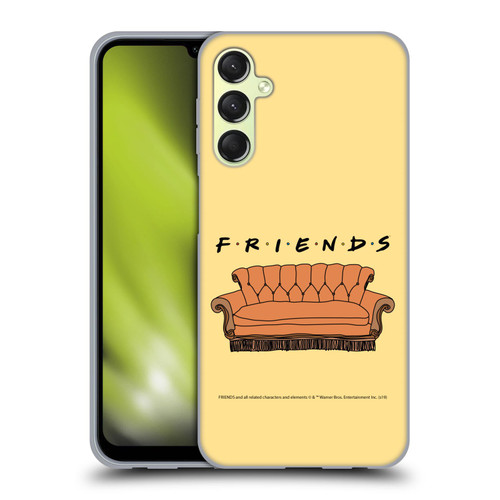 Friends TV Show Iconic Couch Soft Gel Case for Samsung Galaxy A24 4G / M34 5G