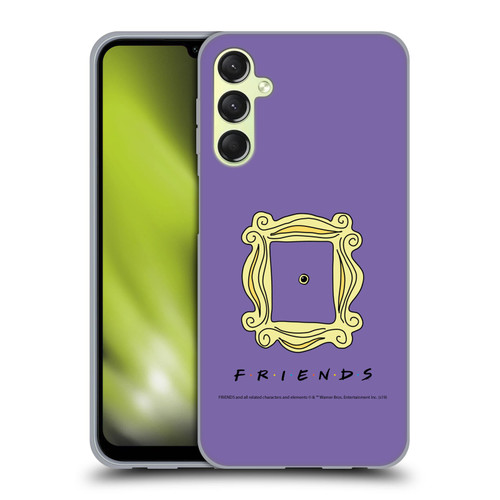 Friends TV Show Iconic Peephole Frame Soft Gel Case for Samsung Galaxy A24 4G / M34 5G