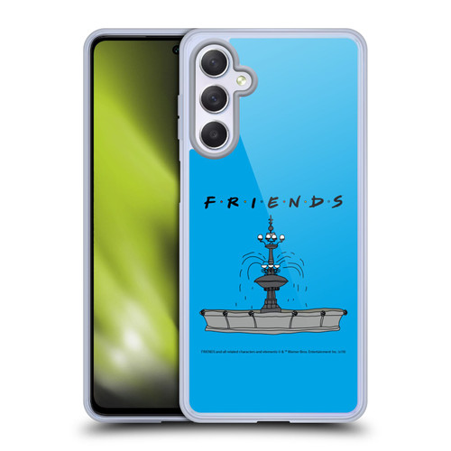 Friends TV Show Iconic Fountain Soft Gel Case for Samsung Galaxy M54 5G