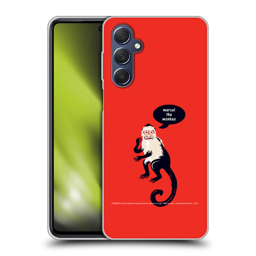 Friends TV Show Iconic Marcel The Monkey Soft Gel Case for Samsung Galaxy M54 5G