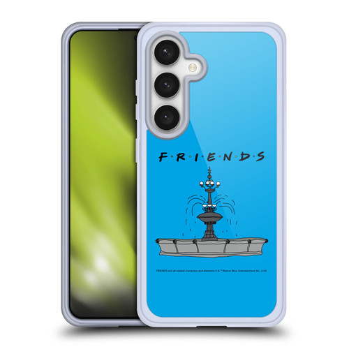 Friends TV Show Iconic Fountain Soft Gel Case for Samsung Galaxy S24 5G