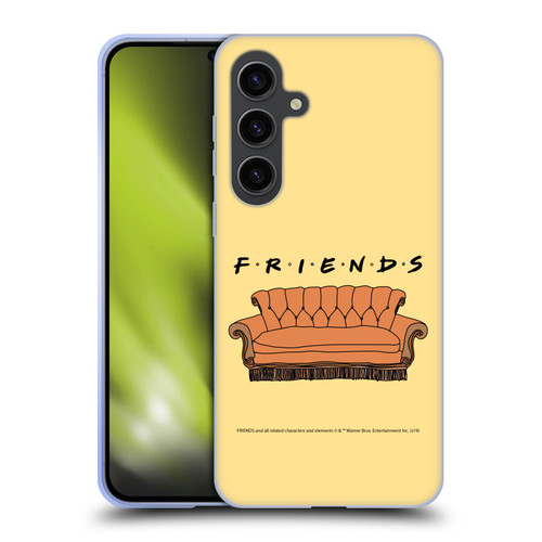 Friends TV Show Iconic Couch Soft Gel Case for Samsung Galaxy S24+ 5G