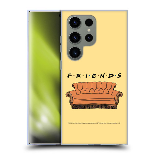 Friends TV Show Iconic Couch Soft Gel Case for Samsung Galaxy S24 Ultra 5G & MagSafe
