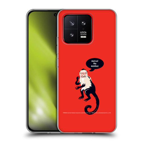 Friends TV Show Iconic Marcel The Monkey Soft Gel Case for Xiaomi 13 5G