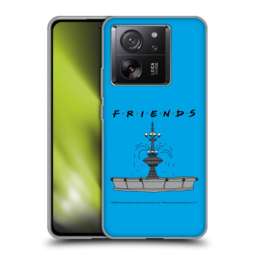 Friends TV Show Iconic Fountain Soft Gel Case for Xiaomi 13T 5G / 13T Pro 5G