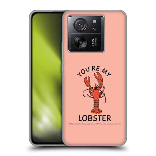 Friends TV Show Iconic Lobster Soft Gel Case for Xiaomi 13T 5G / 13T Pro 5G