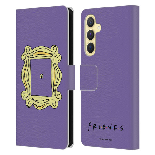 Friends TV Show Iconic Peephole Frame Leather Book Wallet Case Cover For Samsung Galaxy S23 FE 5G
