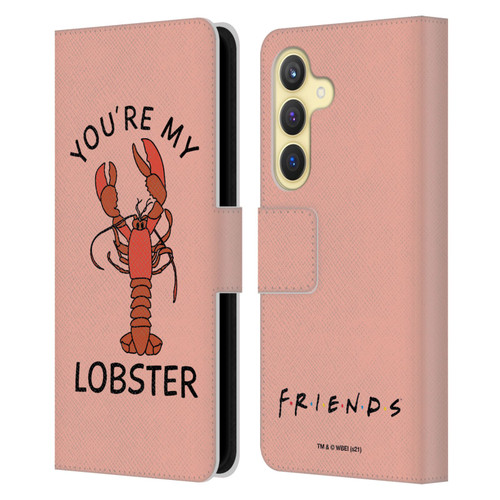Friends TV Show Iconic Lobster Leather Book Wallet Case Cover For Samsung Galaxy S24 5G