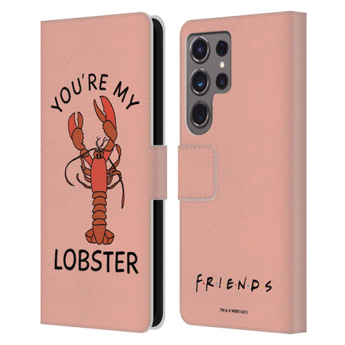 Friends TV Show Iconic Lobster Leather Book Wallet Case Cover For Samsung Galaxy S24 Ultra 5G