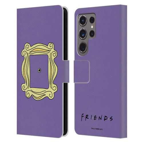 Friends TV Show Iconic Peephole Frame Leather Book Wallet Case Cover For Samsung Galaxy S24 Ultra 5G