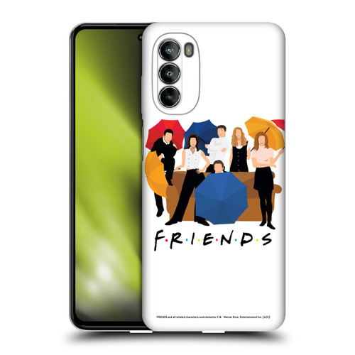 Friends TV Show Key Art Logo Opening Sequence Soft Gel Case for Motorola Moto G82 5G
