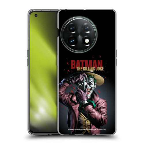 Batman DC Comics Famous Comic Book Covers Joker The Killing Joke Soft Gel Case for OnePlus 11 5G