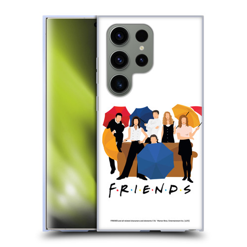 Friends TV Show Key Art Logo Opening Sequence Soft Gel Case for Samsung Galaxy S24 Ultra 5G