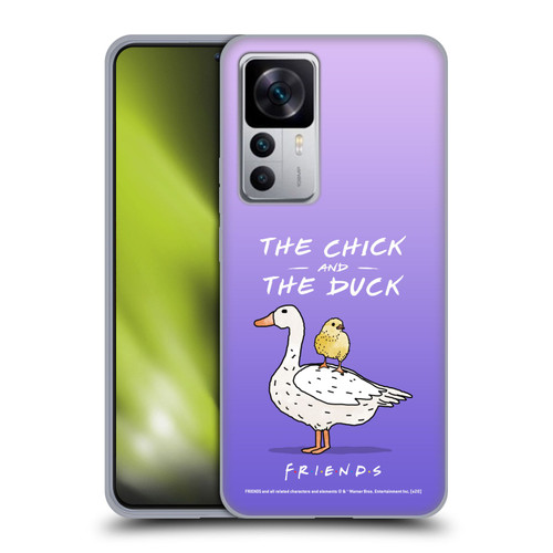 Friends TV Show Key Art Chick And Duck Soft Gel Case for Xiaomi 12T 5G / 12T Pro 5G / Redmi K50 Ultra 5G