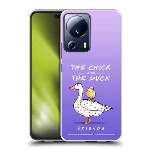 Friends TV Show Key Art Chick And Duck Soft Gel Case for Xiaomi 13 Lite 5G