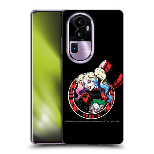 Batman DC Comics Harley Quinn Graphics Puddin Soft Gel Case for OPPO Reno10 Pro+