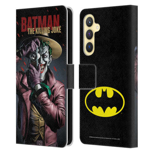 Batman DC Comics Famous Comic Book Covers The Killing Joke Leather Book Wallet Case Cover For Samsung Galaxy S23 FE 5G