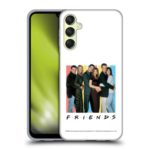 Friends TV Show Logos Cast Soft Gel Case for Samsung Galaxy A24 4G / Galaxy M34 5G