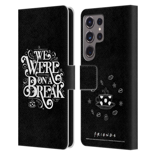 Friends TV Show Key Art We Were On A Break Leather Book Wallet Case Cover For Samsung Galaxy S24 Ultra 5G