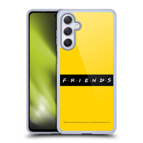 Friends TV Show Logos Pattern Soft Gel Case for Samsung Galaxy M54 5G