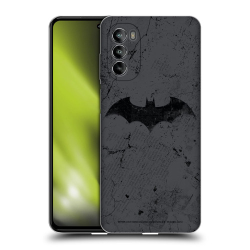 Batman DC Comics Hush Logo Distressed Soft Gel Case for Motorola Moto G82 5G