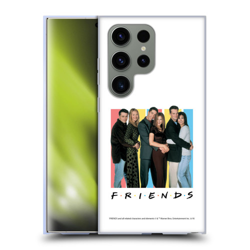Friends TV Show Logos Cast Soft Gel Case for Samsung Galaxy S24 Ultra 5G