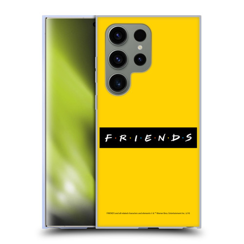 Friends TV Show Logos Pattern Soft Gel Case for Samsung Galaxy S24 Ultra 5G